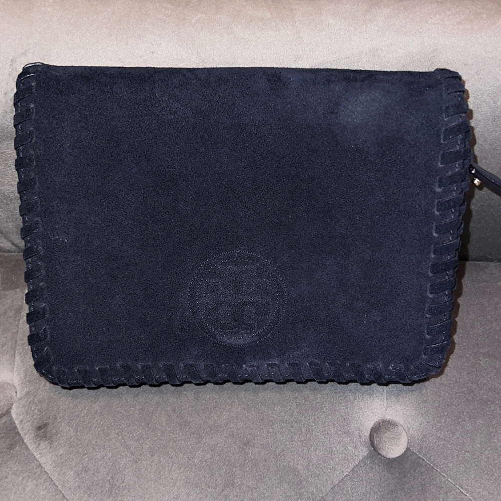 Tory Burch suede crossbody bag